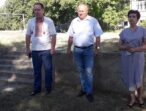 Олександр Барський подарував школі телевізор