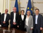 Юлія Тимошенко зустрілася з генсеками світових профспілок