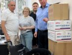 «Батьківщинівці» передали допомогу медзакладу Одеси