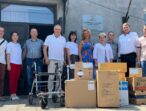 «Батьківщина» Одещини продовжує допомагати медзакладам громад