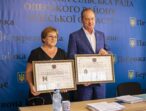 Олег Радковський урочисто вручив символіку Вигодянській громаді