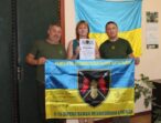 Вдячність з передової: Ананьївська громада отримала бойовий прапор від захисників